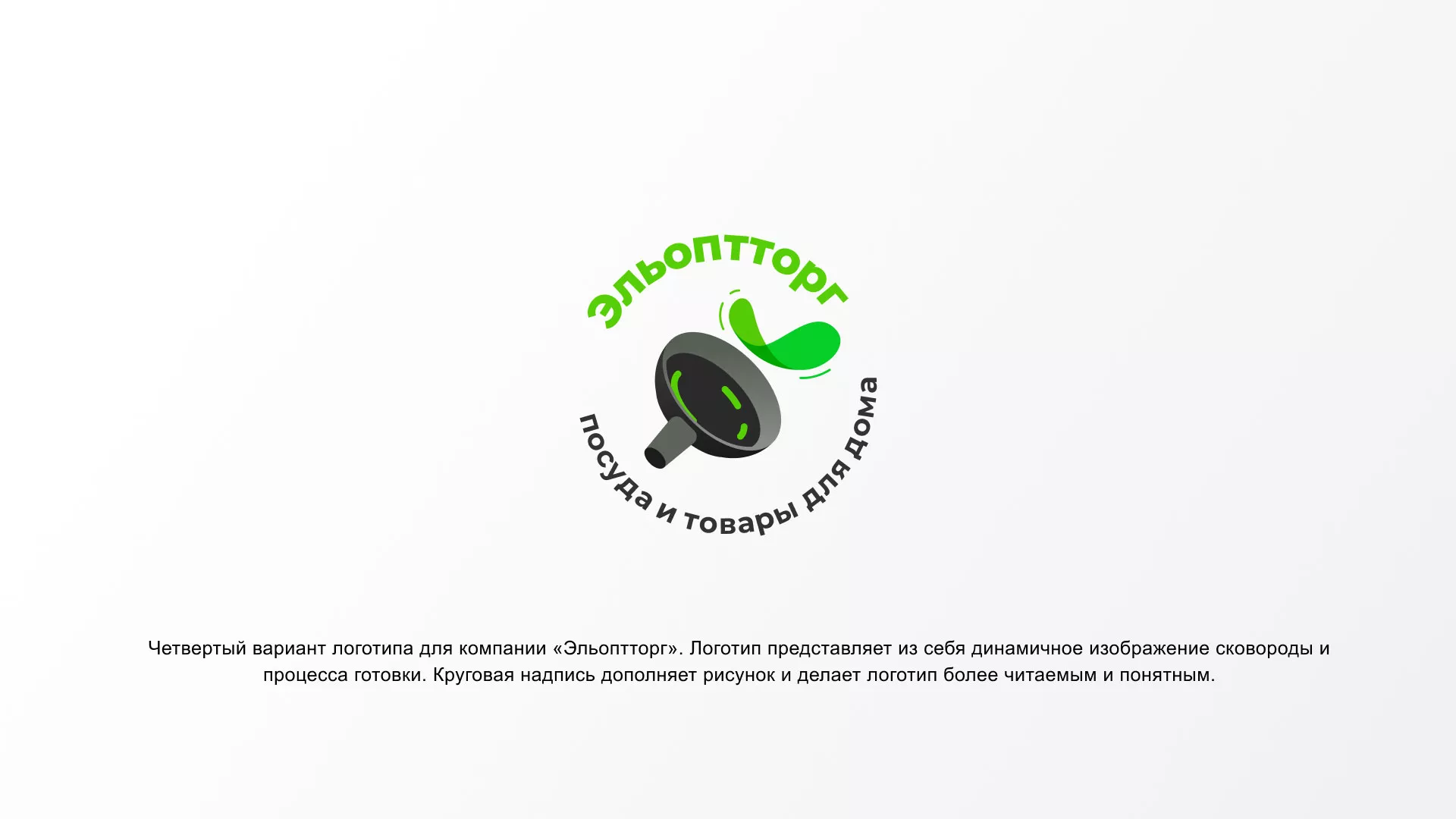 Разработка логотипа для компании по продаже посуды и товаров для дома в Радужном