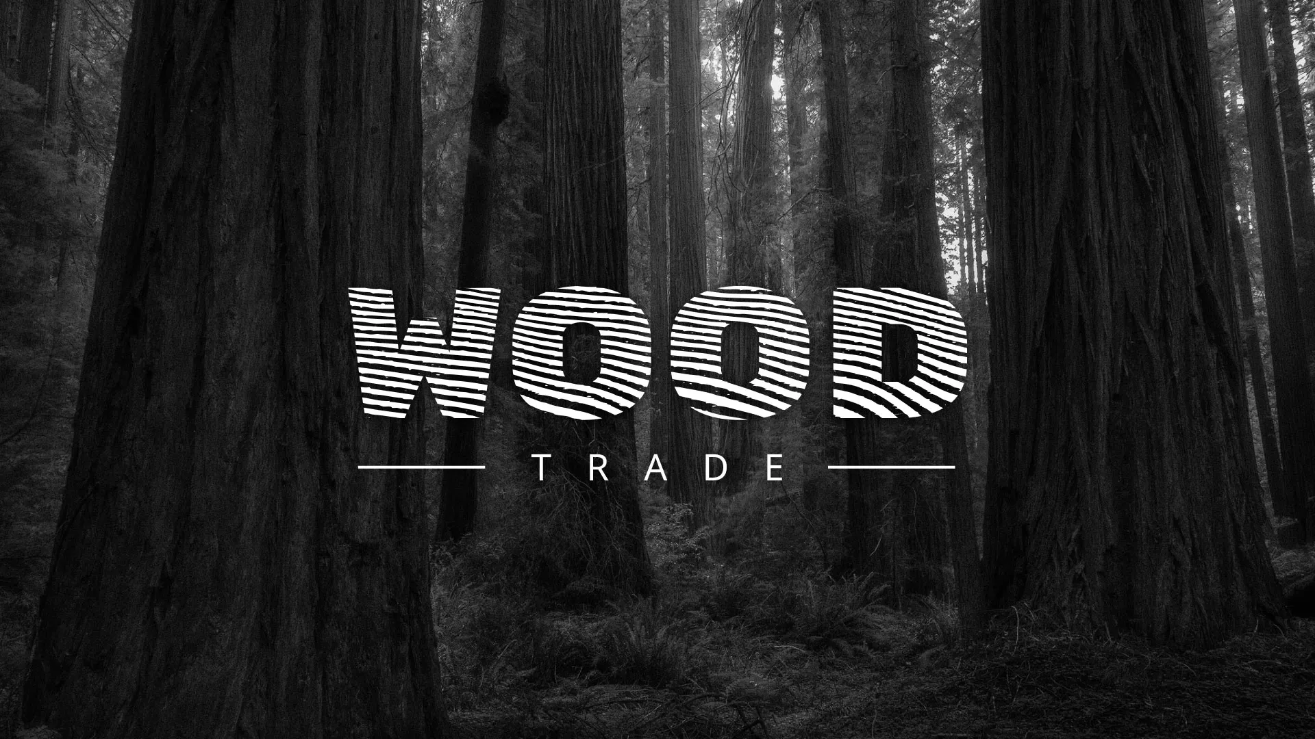 Разработка логотипа для компании «Wood Trade» в Радужном