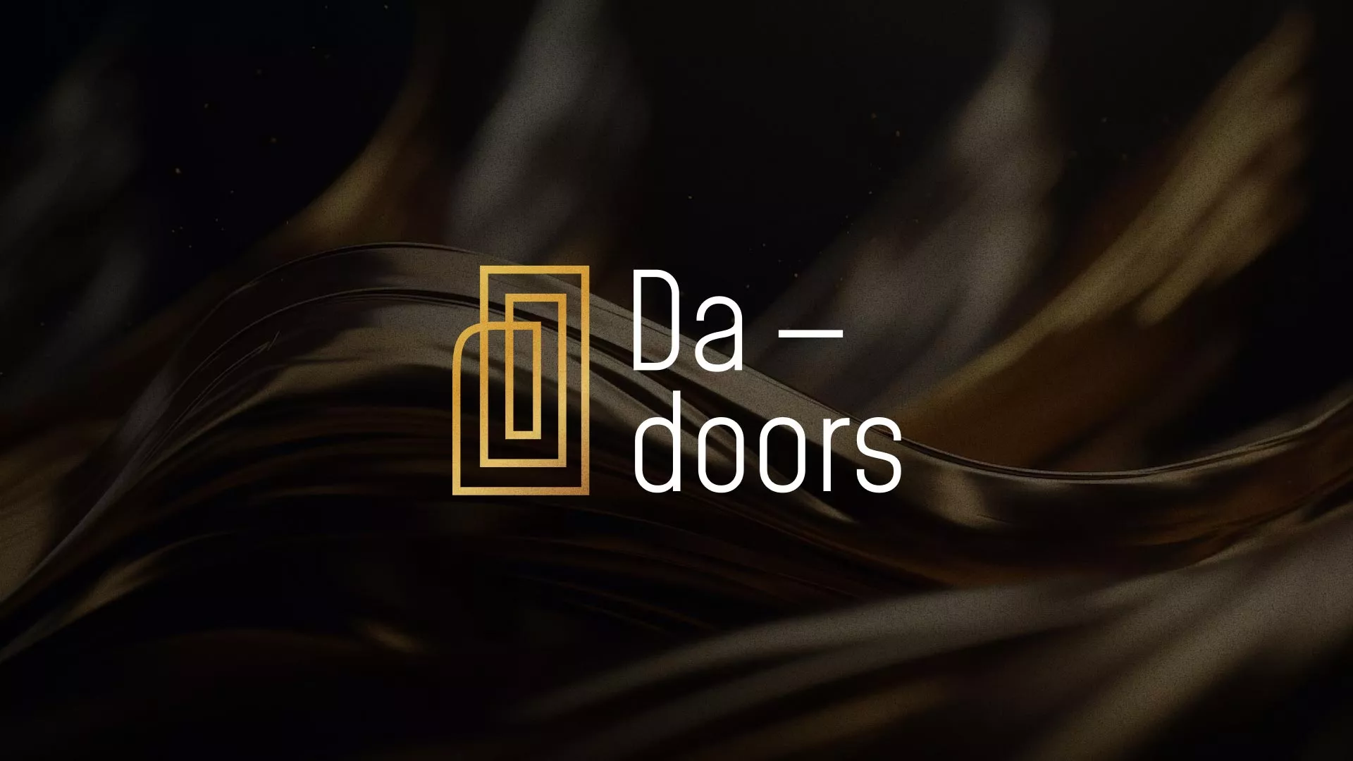 Разработка логотипа для компании «DA-DOORS» в Радужном